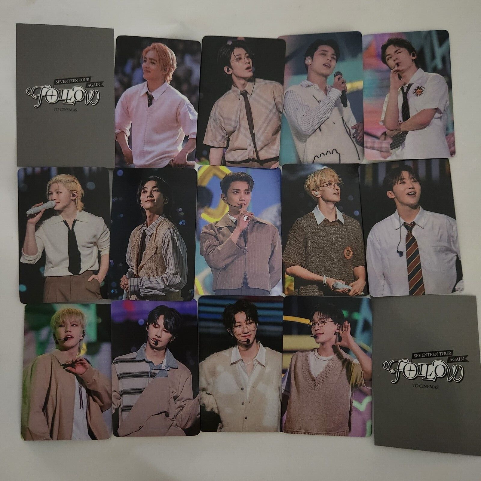 SEVENTEEN photocard FOLLOW SEVENTEEN TOUR AGAIN TO CINEMAS SEVENTEEN photocard FOLLOW SEVENTEEN TOUR AGAIN TO CINEMAS