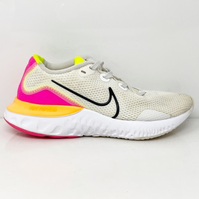 

Nike Womens Renew Run CK6360-005 Белые кроссовки для бега, размер 7, Белый, Renew Run