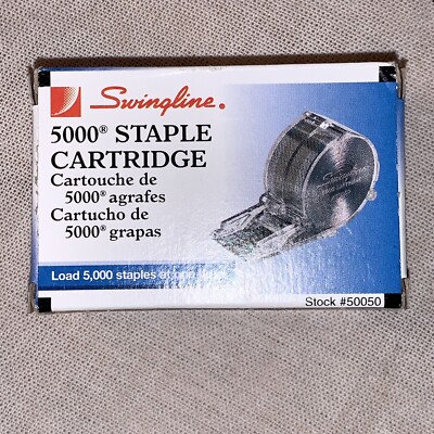 Swingline Staple Cartridge 5000  Replacement Staples Electric Stapler #50050