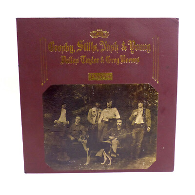 Crosby Stills Nash & Young - Deja Vu Atlantic Records SD 19118 Vinyl LP Vtg 1970
