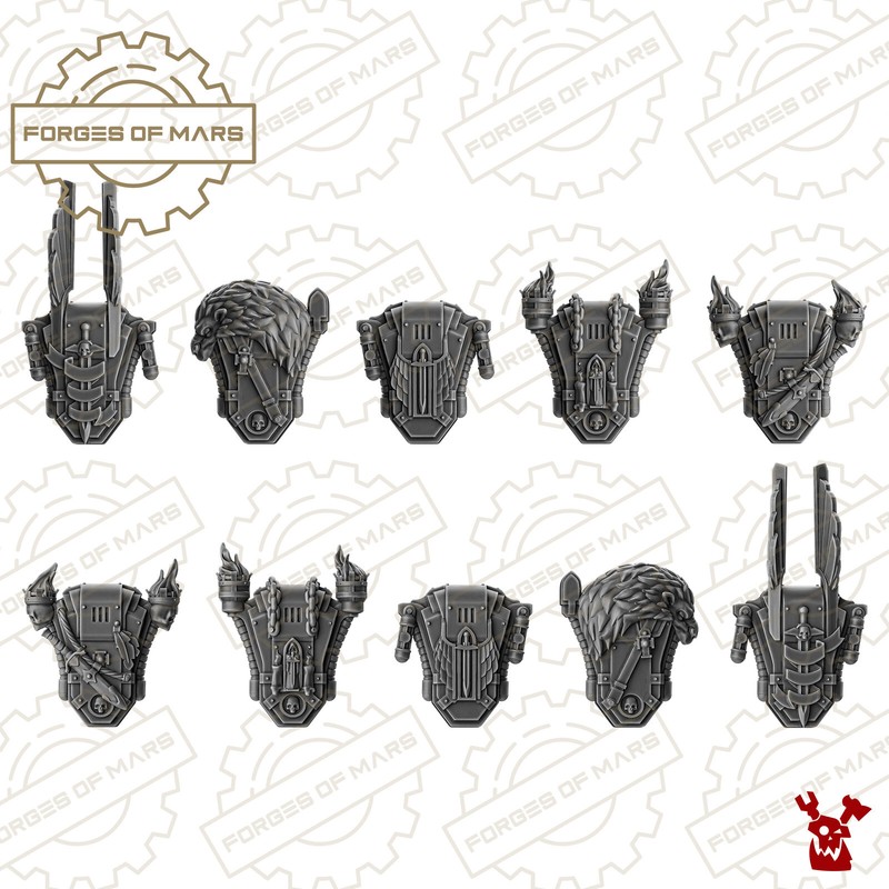 Marines - Dark Legion - Aeternum Knights Power Packs (X10)