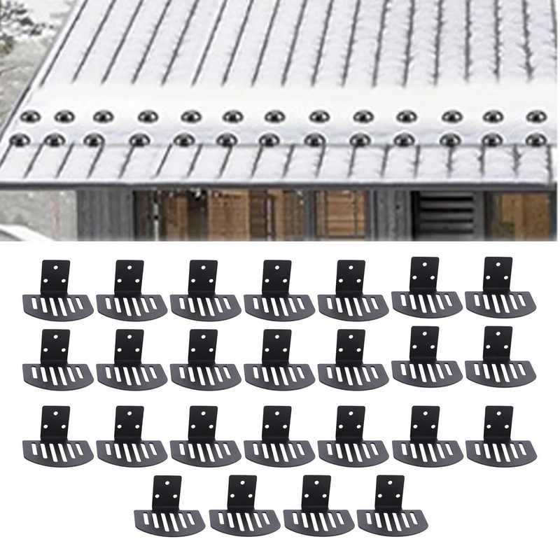 Standing Seam Snow Guard Waterproofing Heavy Duty Carbon Steel Fanshaped Roofing