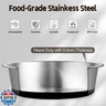 Stainless Steel Dog Bowls, Non Slip Dog Metal Bowls, 2 Pack Food and Water Pet Feeders Heavy Duty Dishwasher Safe (64oz, 8cup)