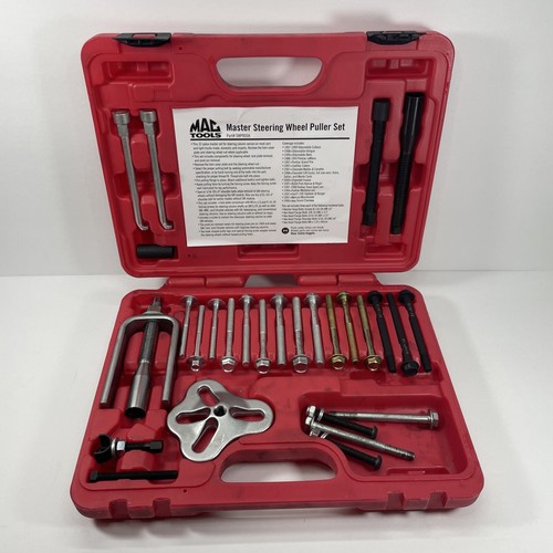 MAC TOOLS (SWP800A) Master Steering Wheel Puller Set Complete In Case