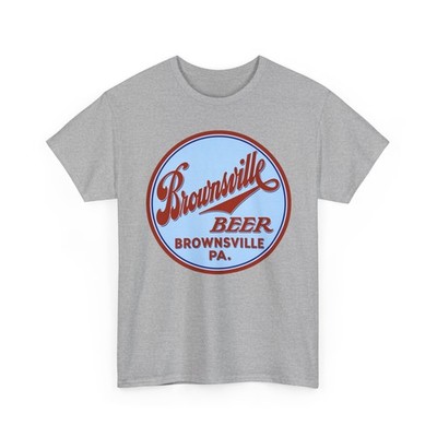 Brownsville Beer PA Vintage Pre-Prohibition Brewery Tee Retro Breweriana T-Shirt