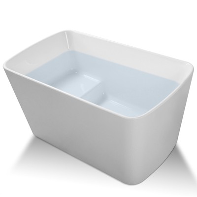 49'' Acrylic Freestanding Bathtub with Integrated Seat,cUPC Certified,  Express