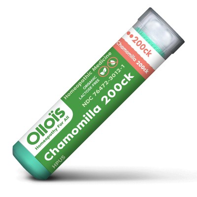 Ollois Homeopathics Chamomilla 200CK Органические и безлактозные 80 гранул