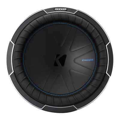Kicker 51CWQ124 COMP Q 12'' 1000 Watt Car Stereo Subwoofer DVC 4 Ohm Sub CWQ124