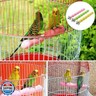 kathson Bird Perch Parrot Stand Cage Accessories Natural Wooden Stick Paw Grinding Rough-surfaced Chew Toy for Cockatiels,Cockatoo,Lorikeet,Conure,Parakeet 3 Pack (Random Color,7.9inch)