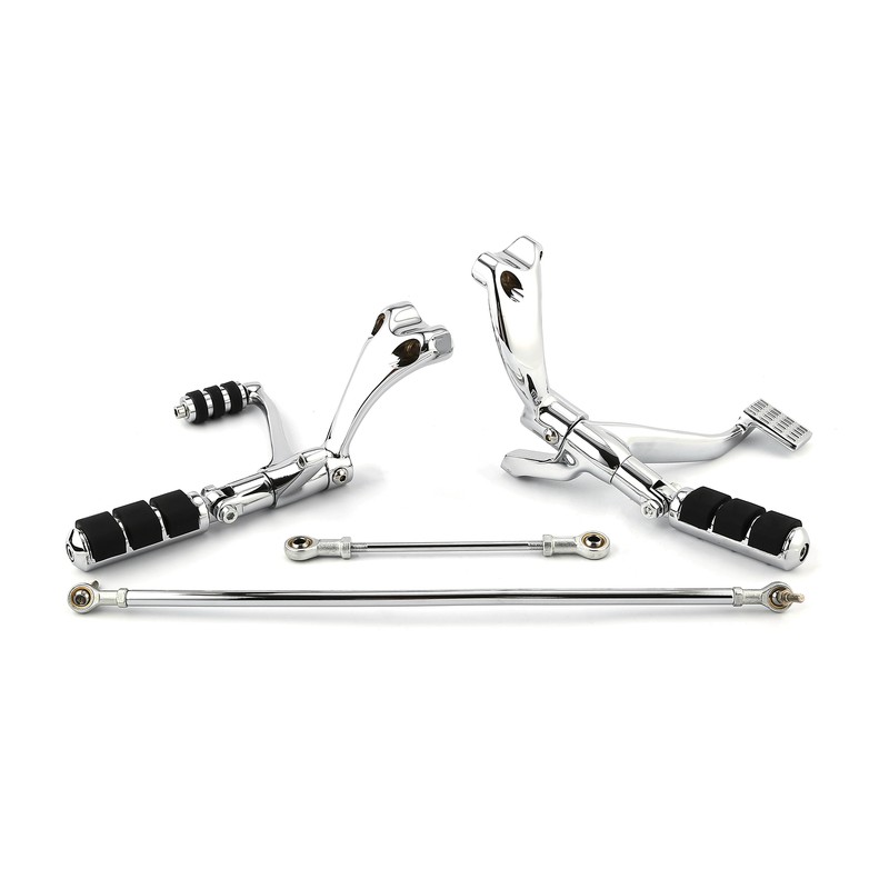 Forward Controls Pegs Levers Linkages Fit For Harley Sportster XL883 1200 04-13