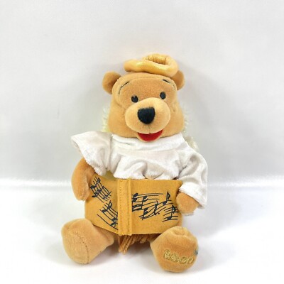 Disney Winnie The Pooh Angel Chorus Halo 2000 Stuffed Toy Plush Collectible