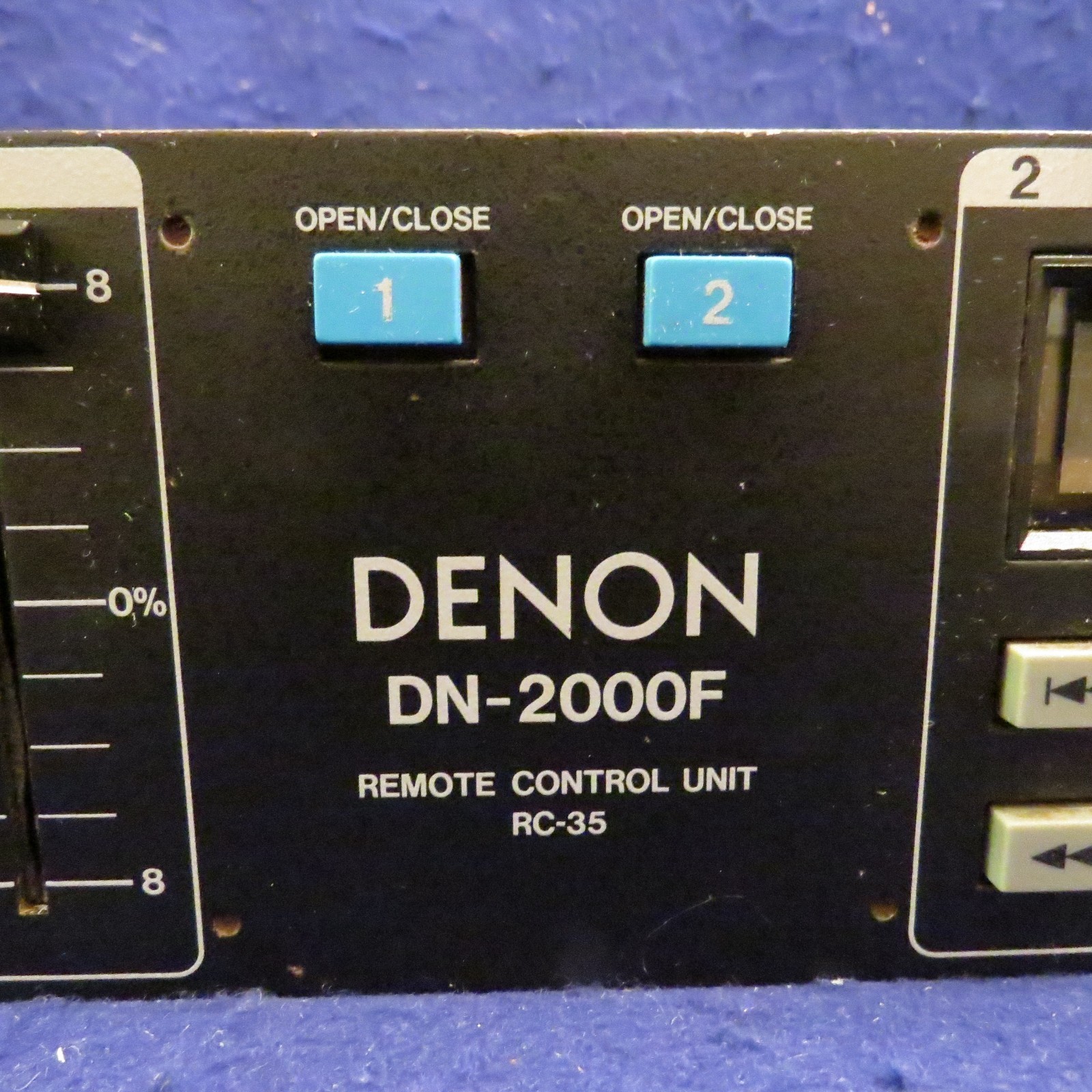 Denon DN-2000F Remote Control Unit RC-35 Great WORKING COND! SEE PICS