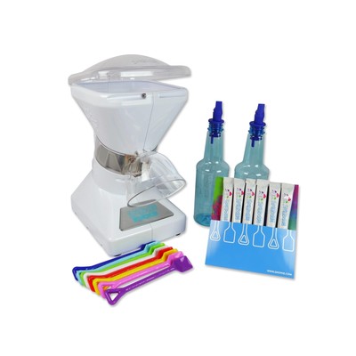 Little Snowie Max Snow Cone Machine - Premium Shaved Ice Maker, With Powder S...
