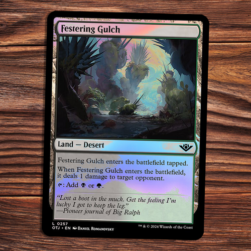 MTG 噴出/Gush　Foil New MTG Foil Gush Promo To Release With Manga - Star City Games