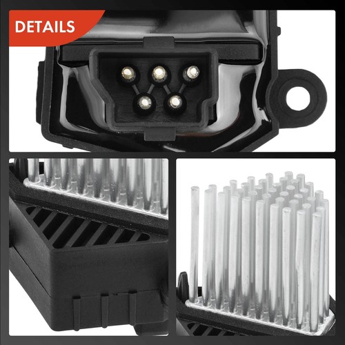 Front HVAC Blower Motor & Resistor Kit for BMW E46 323Ci 323i 325Ci 325i E83 X3