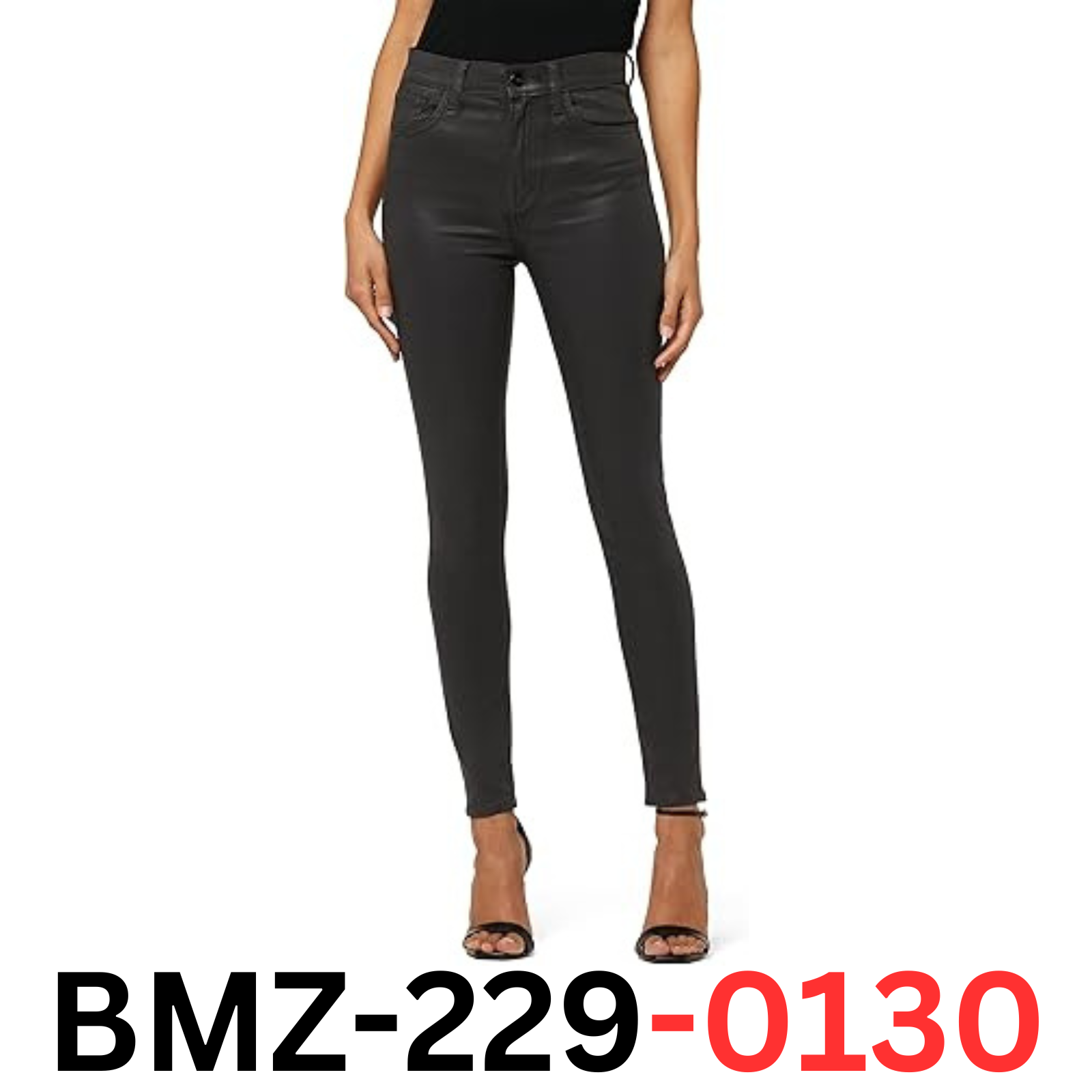 Joe's Jeans Women's The Charlie High Rise Skinny Ankle Jean, Black, 27