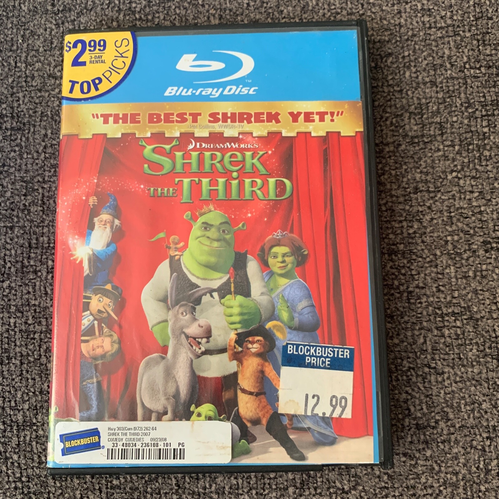 Blu-Ray | Shrek the Third (Blockbuster edition) 97361388847