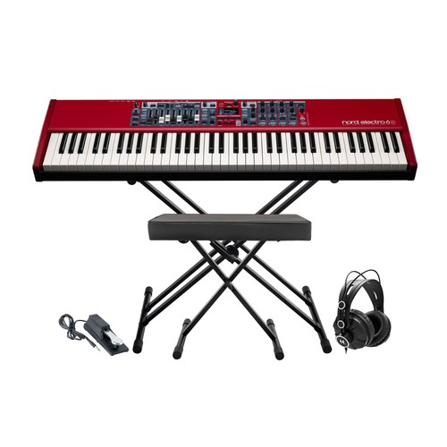 Nord Electro 6D 73鍵　 純正ケース　純正サスティンペダル付き Nord（CLAVIA） Nord Electro 6D 73+専用ソフトケースセット