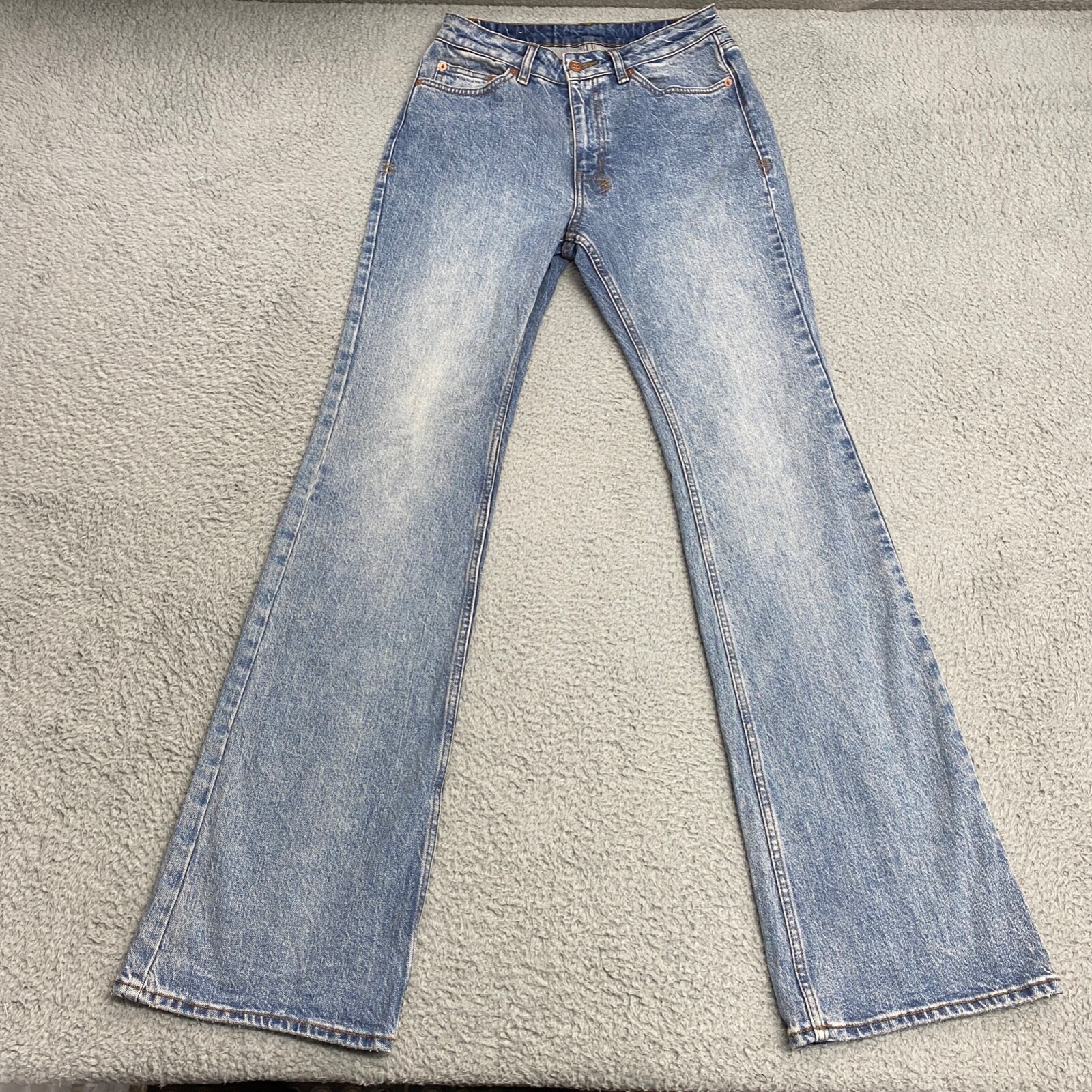Ksubi Jeans Womens 26 Blue Denim High Waist Rise Boot Cut
