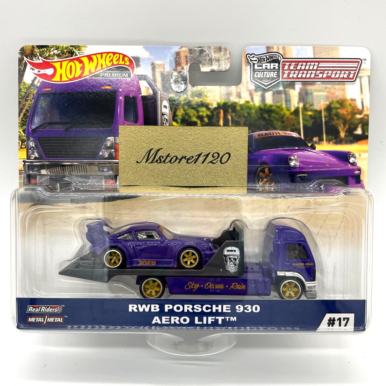 Hot Wheels Team Transport RWB Porsche 930 Aero Lift 1/64 Hot Wheels Team Transport RWB Porsche 930 Aero Lift 1/64