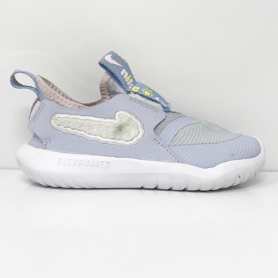 Nike Boys Flex Runner Dream DD1062-001 Синие кроссовки для бега, размер 9C