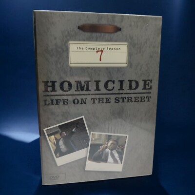 Homicide: Life on the Street - The Complete Season 7 (DVD, 2005, 6-Disc Set) NEW