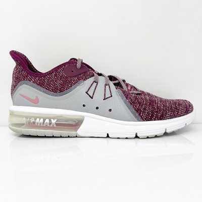 

Nike Womens Air Max Sequent 3 908993-606 Фиолетовые кроссовки для бега, размер 11, Фиолетовый, Air Max Sequent 3