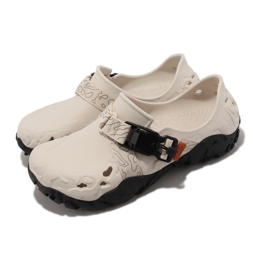 Crocs All-Terrain Atlas Stucco Черные мужские повседневные сандалии унисекс без шнуровки 208173-16U