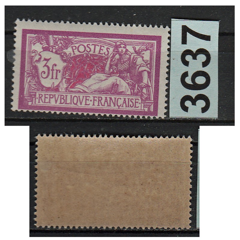 3637 France 1927 Timbre Neuf NÂ°240 N** Mnh Petite Plissure