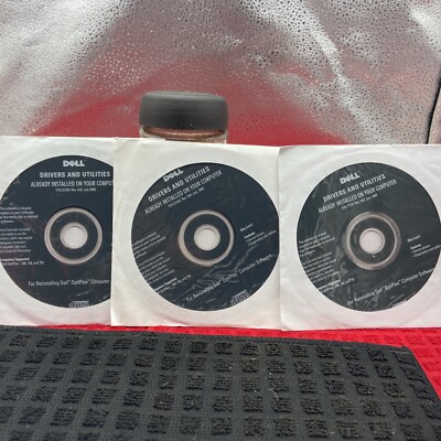 ''Dell Reinstallation Discs for Optiplex 330, 740, 755 - 3 CD Set''