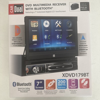 Dual Electronics XDVD179BT 7-inch LED Touch Screen Multimedia Receiver
