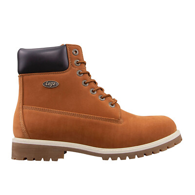 Мужские повседневные ботинки Lugz Convoy MCNVYK-2225 из коричневого нубука на шнуровке 8.5