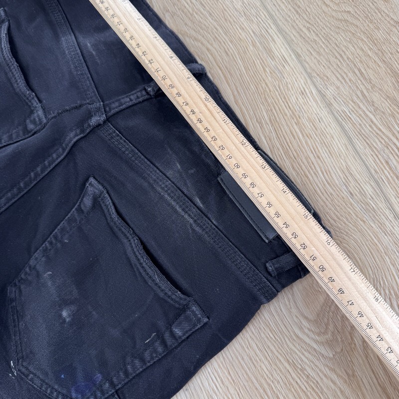 Purple Brand Mens Sz 30 x 31 Paint Splatter Jeans Black