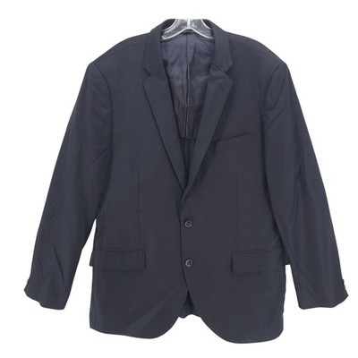 J CREW Ludlow Blazer Loro Piana Super 130's Merino Wool Navy 44R - HOLE!