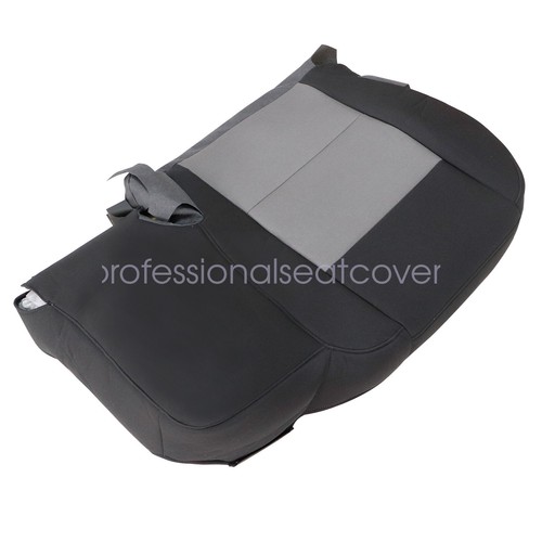 For 2003-2009 2010 2011 Ford Ranger Driver Bottom Cloth Seat Cover Black/Gray