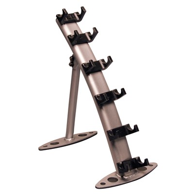 Body Solid GDR10 3 Pair Dumbbell Rack Compact Storage Widely Applicable Office