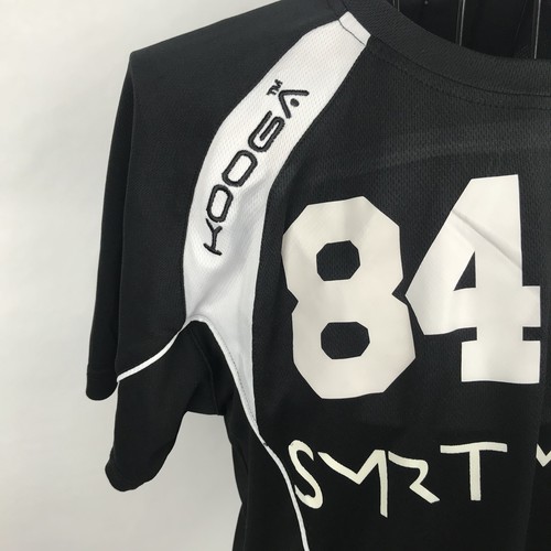 Kooga Rugby Jersey #84 NRFL Black Mens Medium Shirt