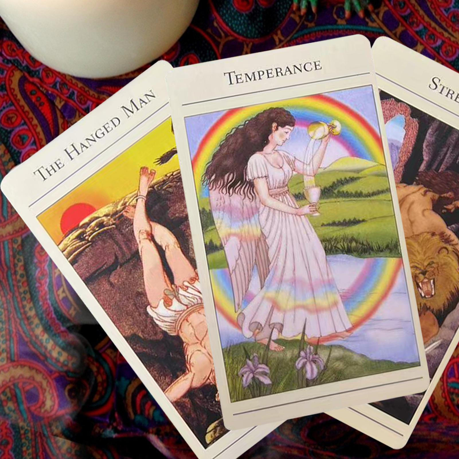 The Mythic Tarot Cards Deck Set 78-Sheet Esoteric Telling