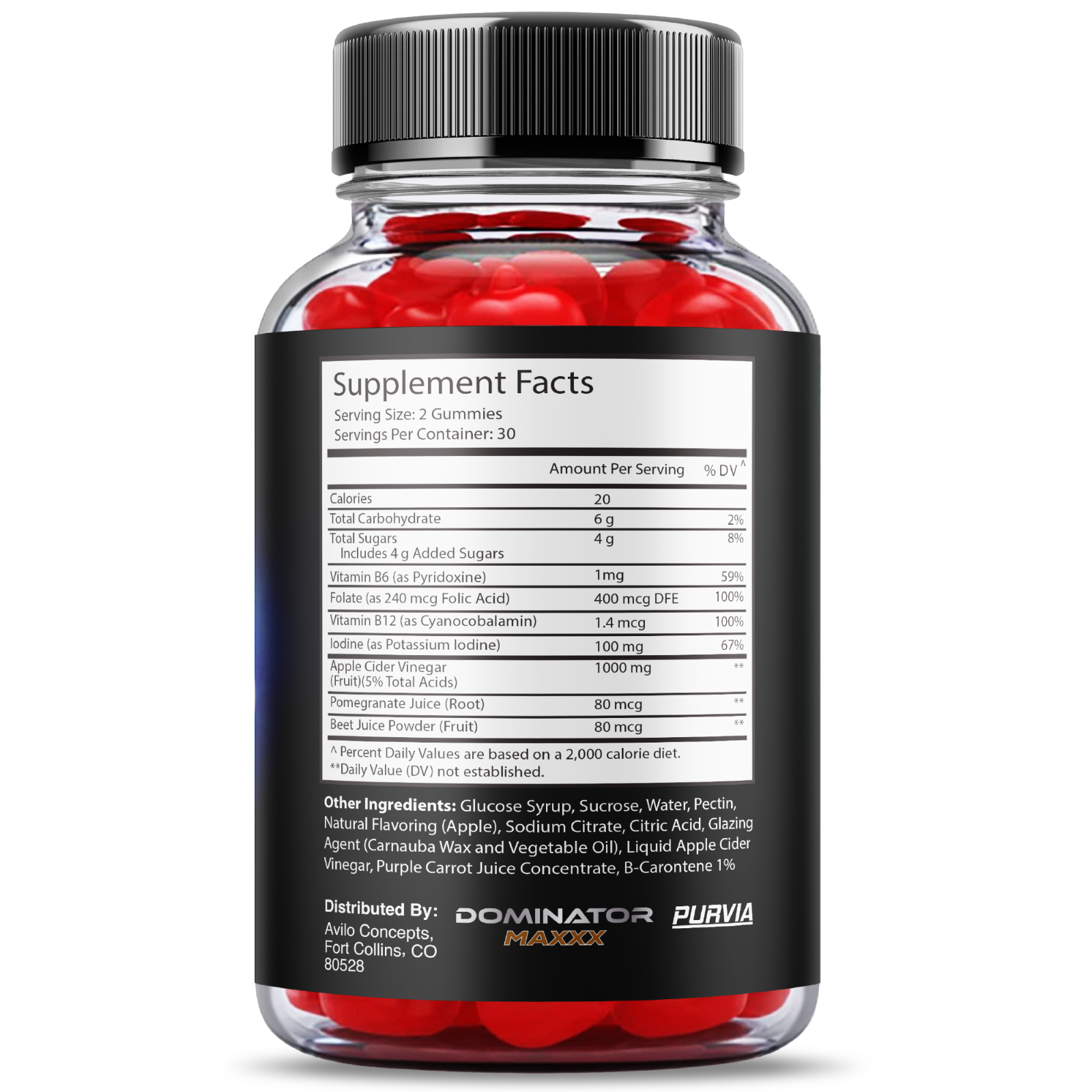 (5 Pack) Dominator Maxx Gummies For Men - Dominator Max Gummies Advanced Formula