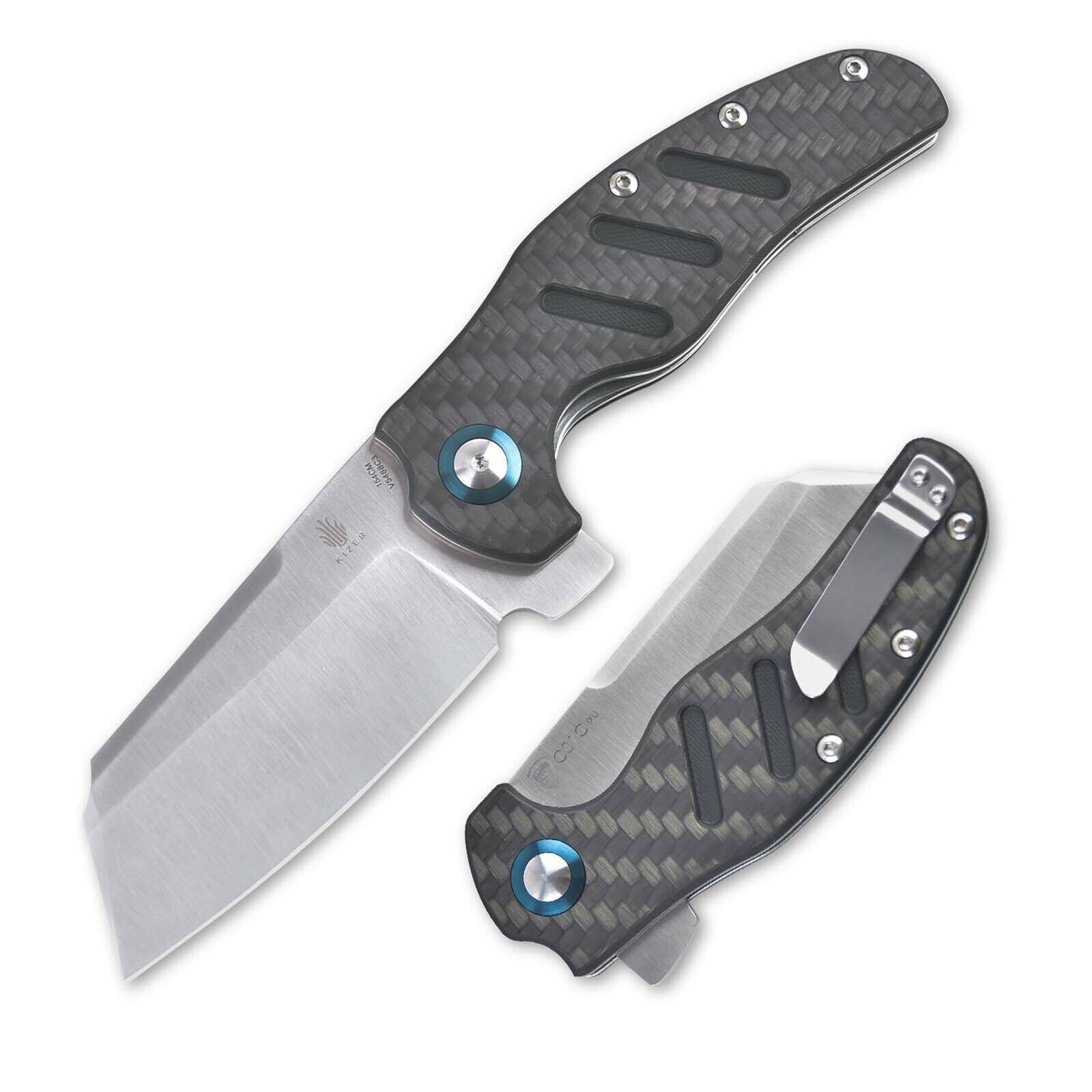 Kizer Vanguard C01c(XL) Sheepdog Carbon Fiber Handle Kizer Vanguard C01c(XL) Sheepdog Carbon Fiber Handle