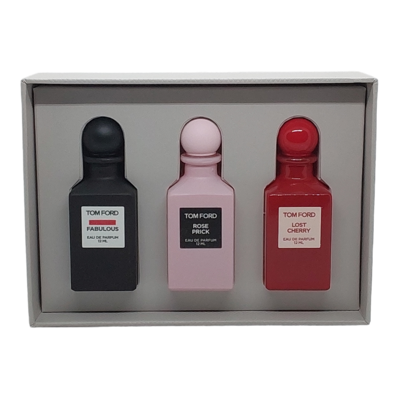 Tom Ford Decanter Collection Set 3 x 12ml each Fabulous Rose Prick