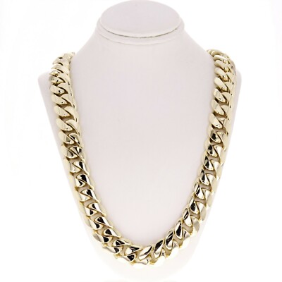 新品 14K MIAMI CUBAN CHAIN ゴールドGOLD 14K Gold Cuban Link Chain | 14K Gold Cuban | FrostNYC