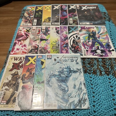 Astonishing X-men #1-17 And Annual Marvel Key Comic Bx2