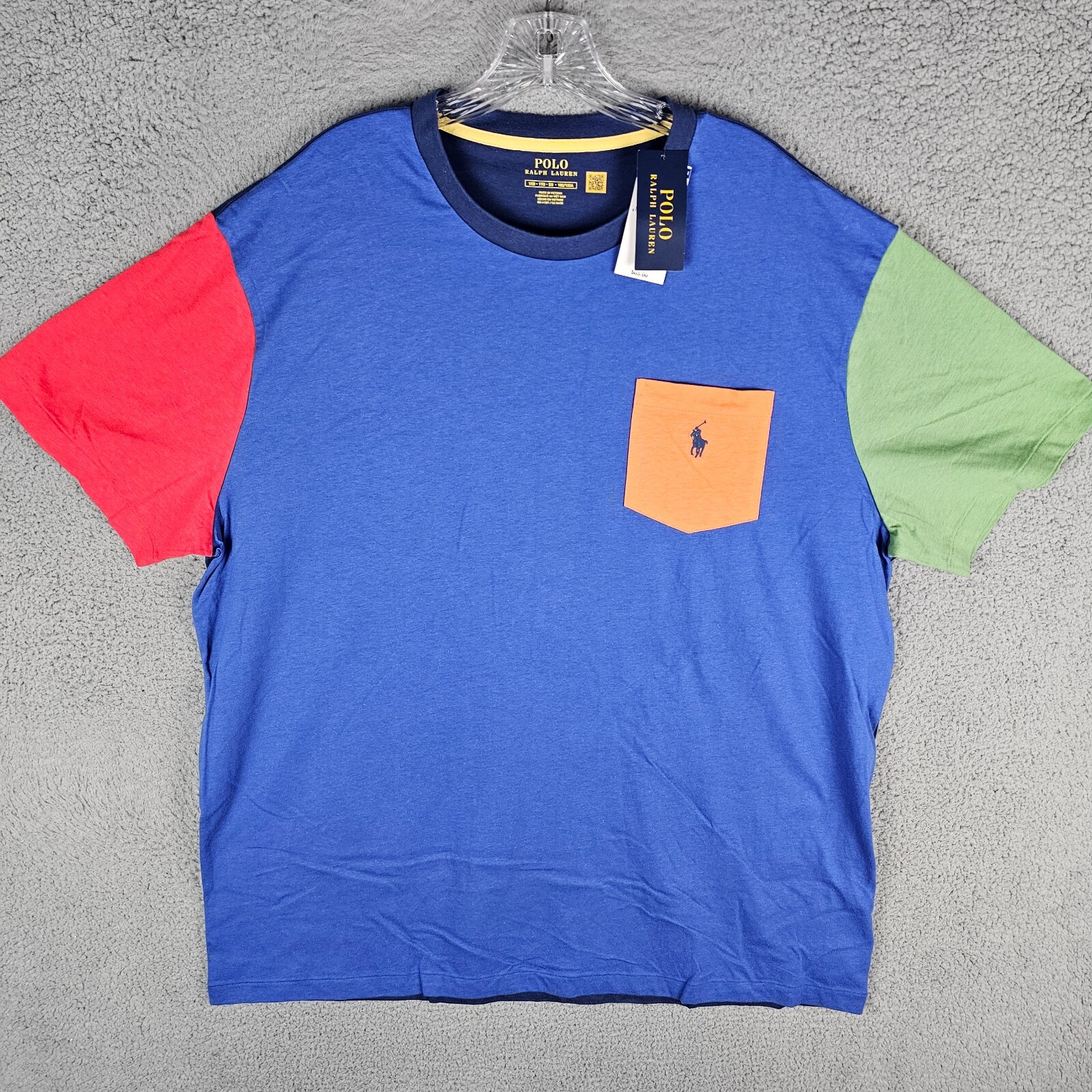Tシャツ・カットソー Polo Ralph Lauren Cotton T-shirt With Polo B Polo Ralph Lauren cotton T-shirt with contrasting-color logo