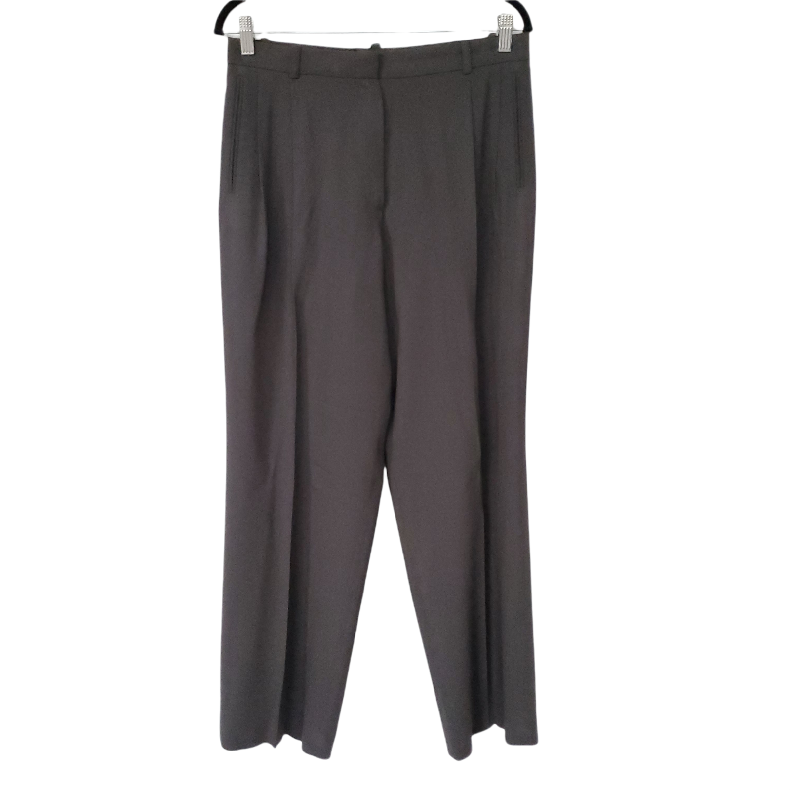 【セール】福袋/福箱ファッション通販 Gray 12 Women's Pants Dress Wool Collezioni Armani High eBay | Pockets  Leg Tapered Rise パンツ