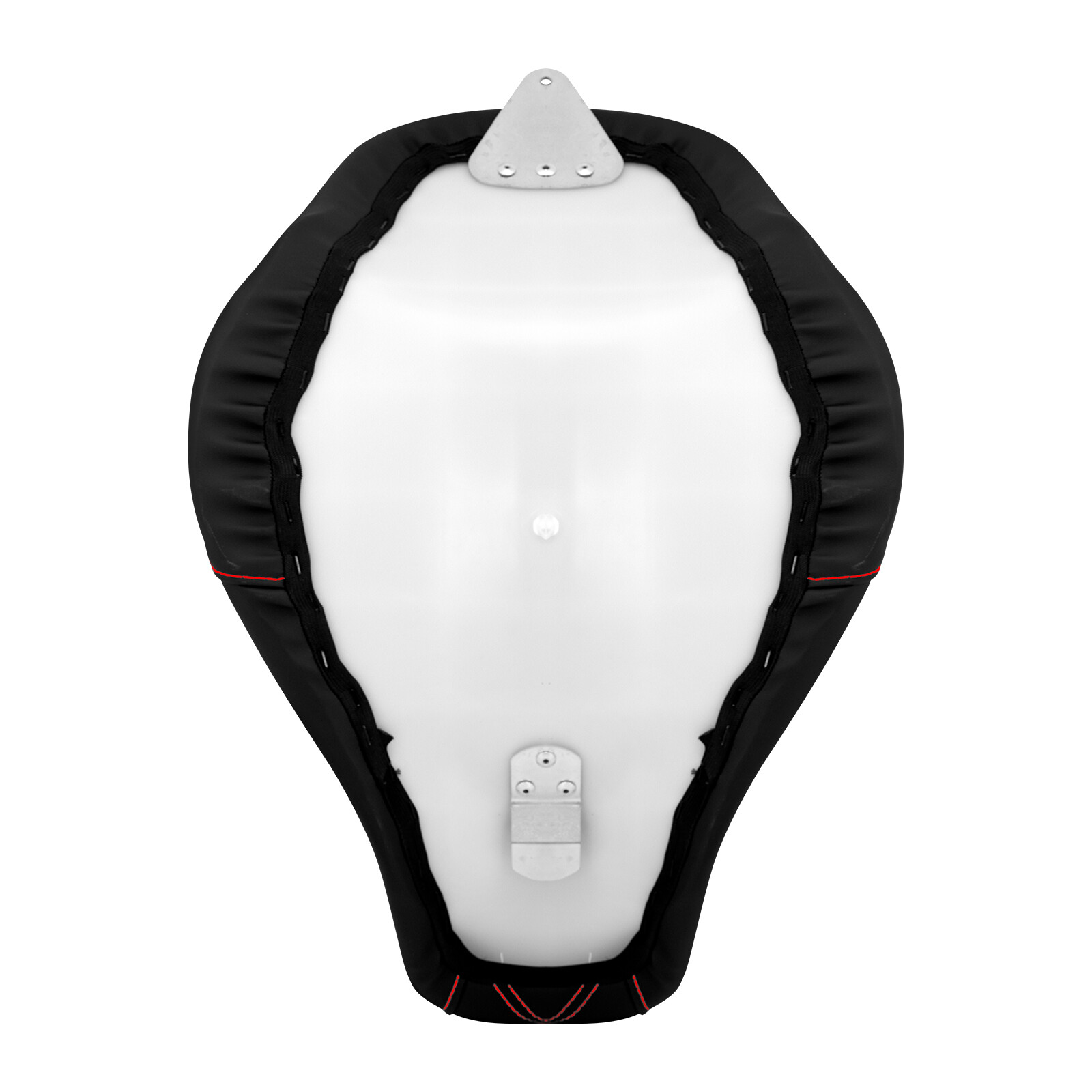 Black Front Driver Solo Seat w/ Red For Harley Fat Boy Breakout FXBR 2018-2023