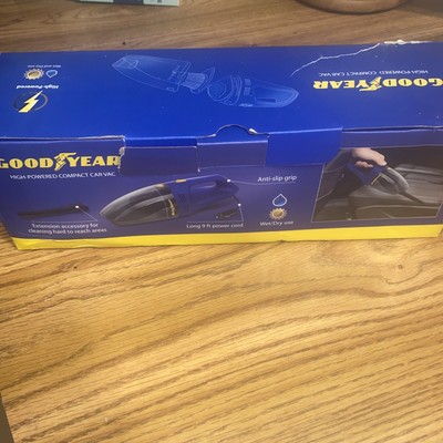 ***GOOD YEAR HIGH-POWERED COMPACT CAR VAC 60W - New