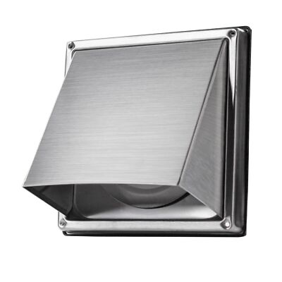 6-Inch Dryer Vent Cover Outdoor for House Exhaust vent Wall Vent Outside