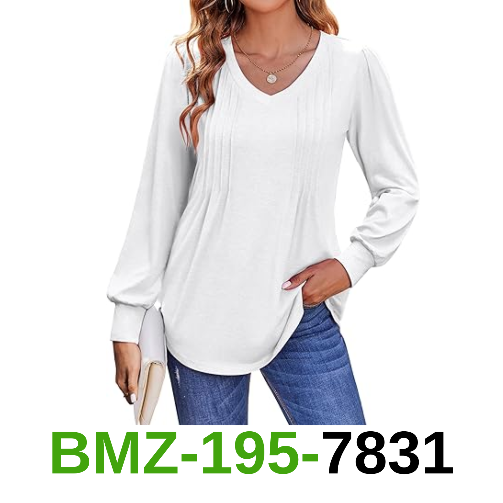 Zeagoo Shirts for Women Casual V Neck Lightweight Long Sleeve Blouse, 3XL