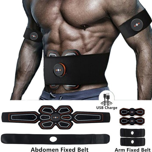 Stimulator Bauchmuskeltrainer EMS Abdominal Muscle Trainer AB Toner Gürtel Gear